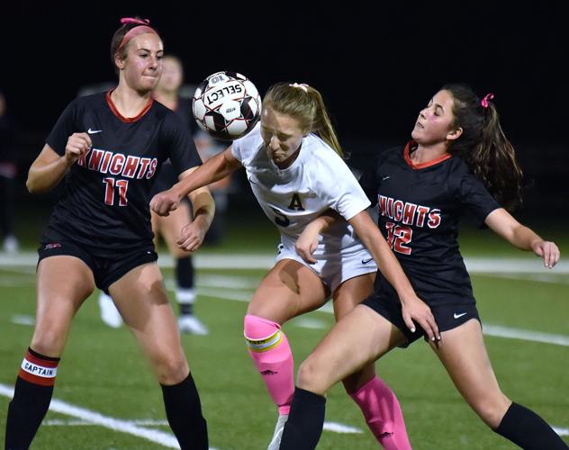 North Andover hosted Andover in girls soccer Tuesday night. 10/11/2022