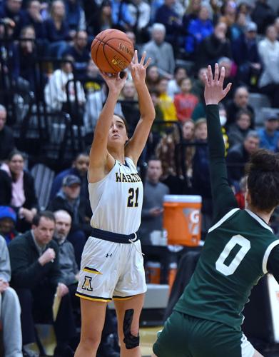 Andover defeated Wachusett 61-57 in Division 1 semifinals in girls basketball action. 3/013/2023
