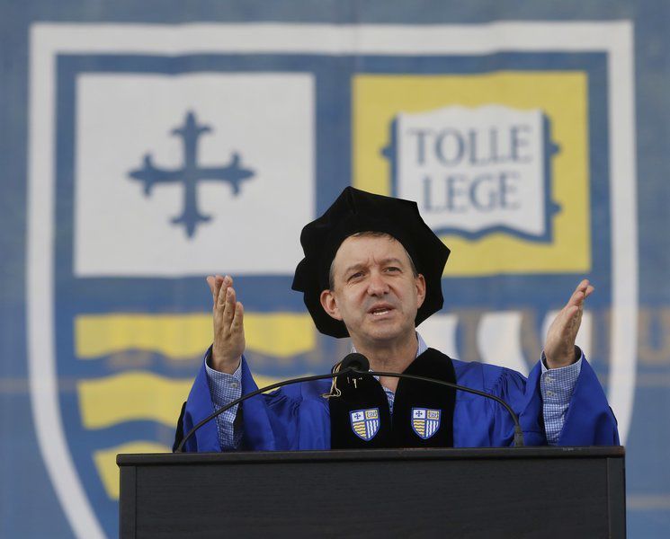 Inspirational message graduation speech image