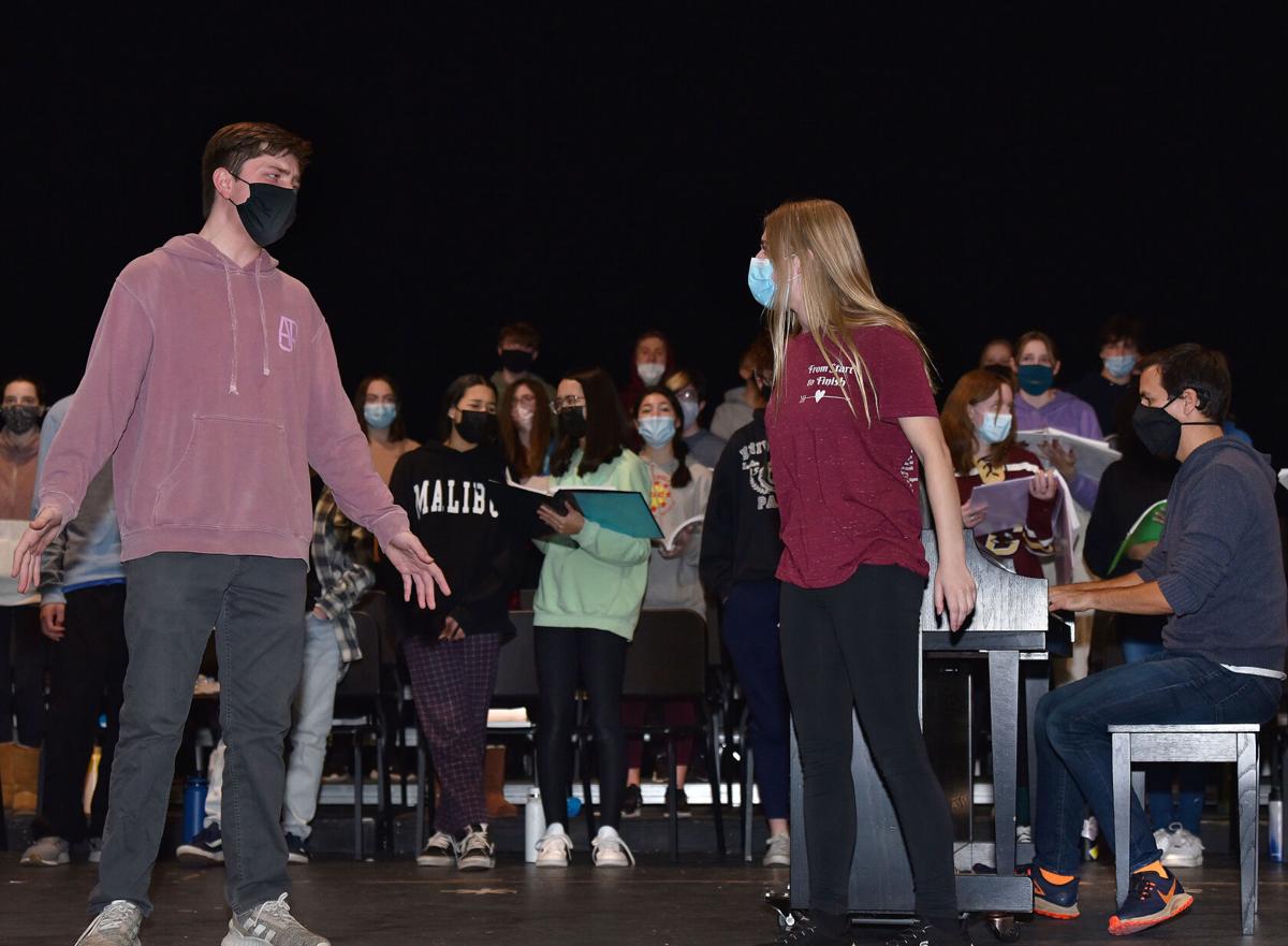 Andover high is putting on Mamma Mia, the first in-person show since the pandemic