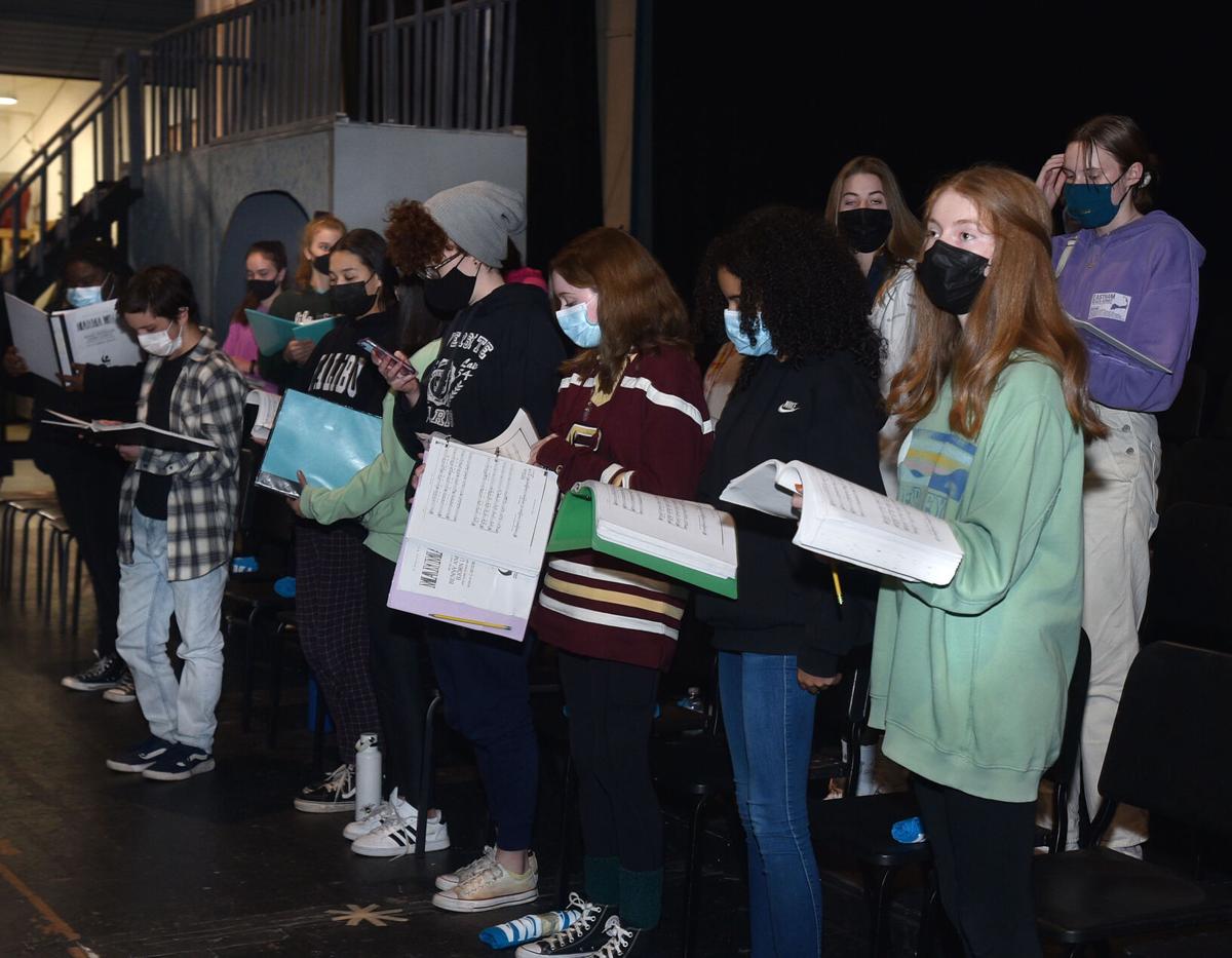 Andover high is putting on Mama Mia, the first in-person show since the pandemic