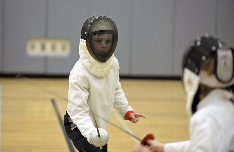 Fencing popular among youths Townspeople