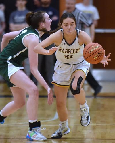Andover defeated Wachusett 61-57 in Division 1 semifinals in girls basketball action. 3/013/2023