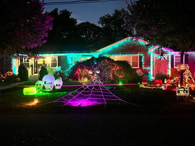 Andover man creates Halloween display with 3,000 lights News