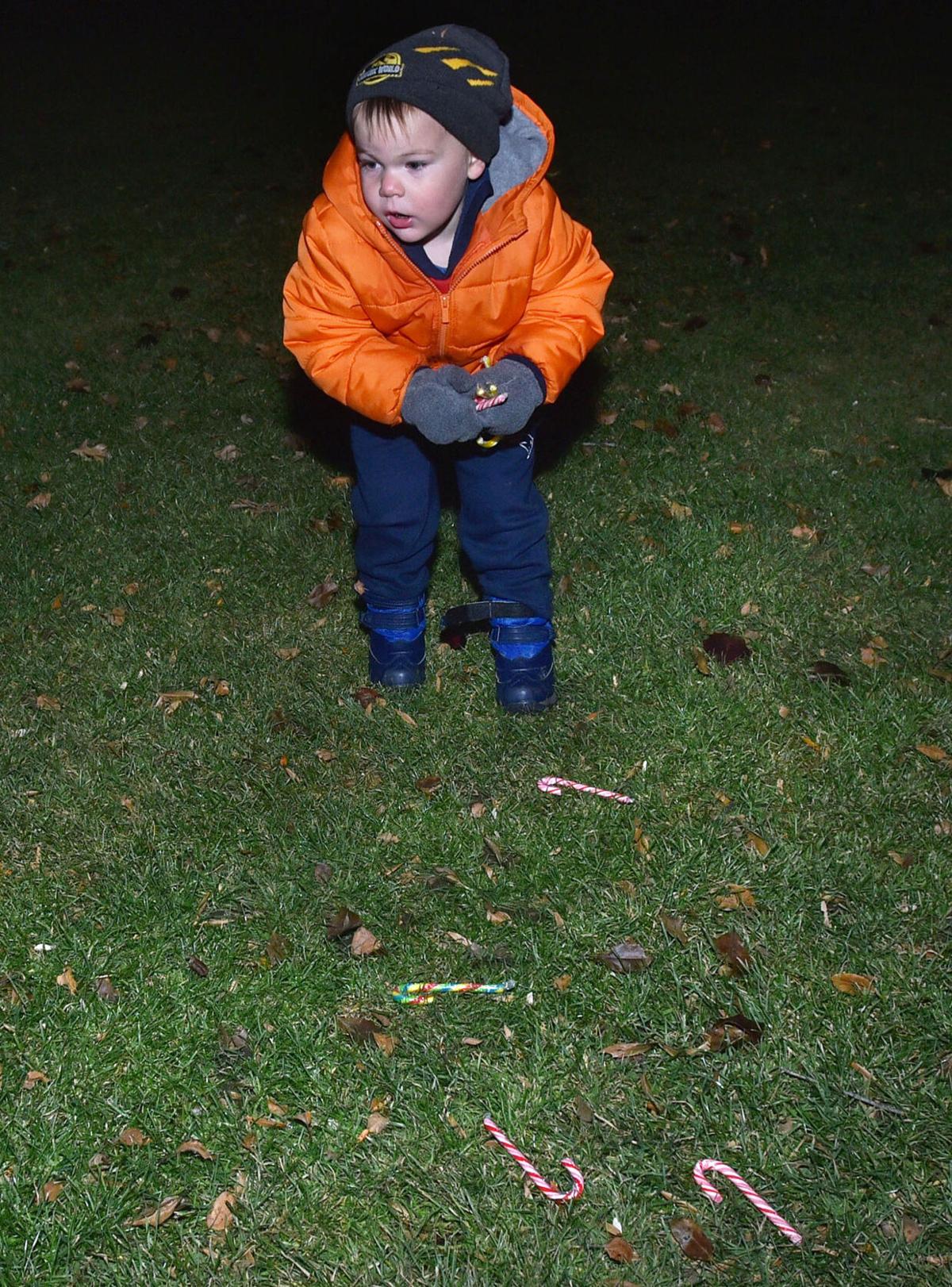 Rumor has it Santa made a special visit to Andover and dropped off 4000 candy canes for the 5th. Annual Flashlight Candy Cane Hunt, sponsored by the Andover Recreation Department on Thursday night, December 9.