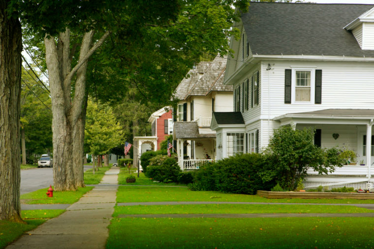 home, house, subdivision