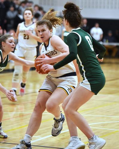 Andover defeated Wachusett 61-57 in Division 1 semifinals in girls basketball action. 3/013/2023