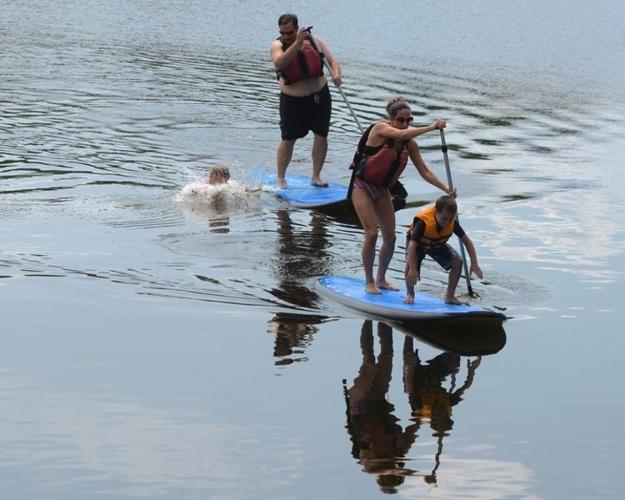 Summer splashdown; Pomps Pond delivers buckets of fun ...