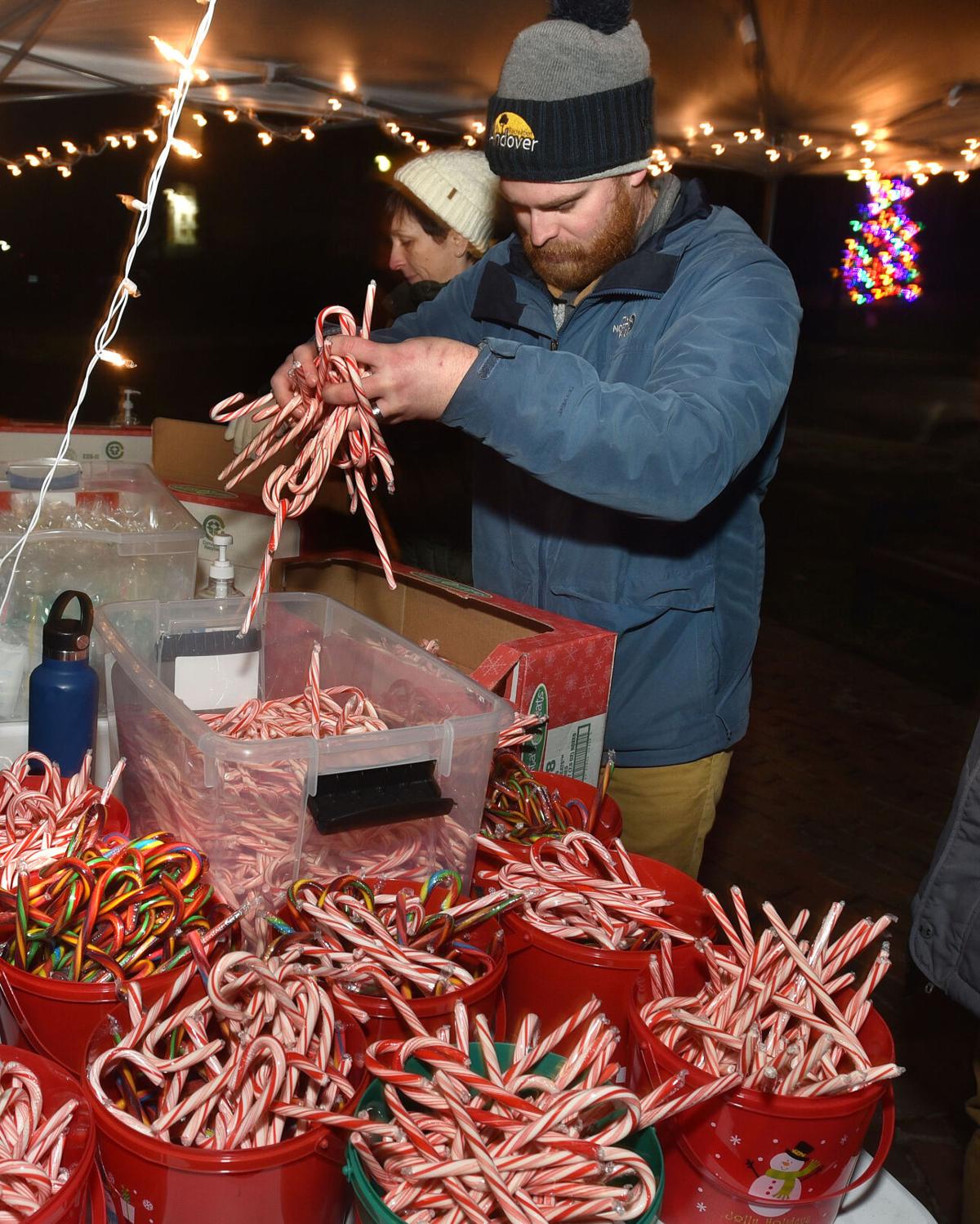Rumor has it Santa made a special visit to Andover and dropped off 4000 candy canes for the 5th. Annual Flashlight Candy Cane Hunt, sponsored by the Andover Recreation Department on Thursday night, December 9.