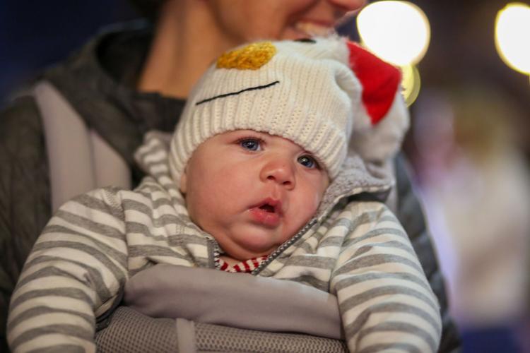 PHOTOS Andover kids track down 5,000 candy canes in flash light hunt