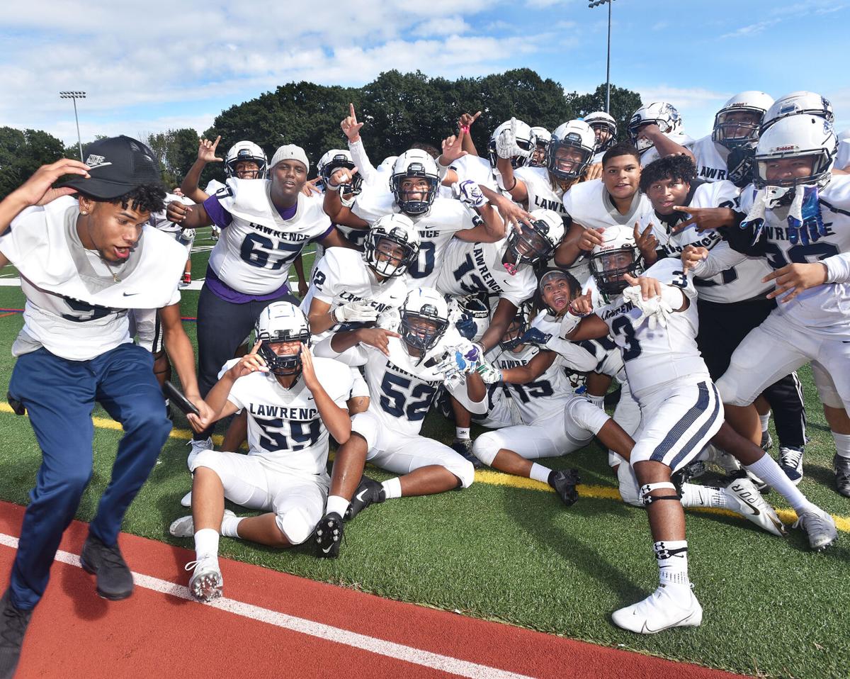 Lawrence defeated Andover 37-26 in Saturday afternoon football action.