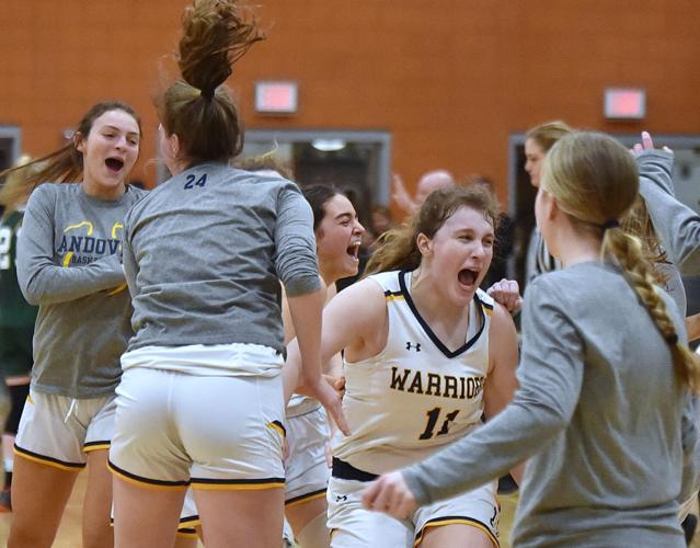 Andover defeated Wachusett 61-57 in Division 1 semifinals in girls basketball action. 3/013/2023