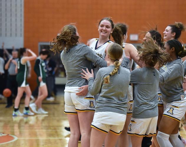 Andover defeated Wachusett 61-57 in Division 1 semifinals in girls basketball action. 3/013/2023