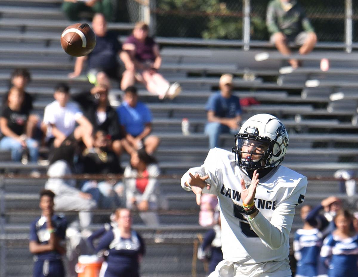 Lawrence defeated Andover 37-26 in Saturday afternoon football action.