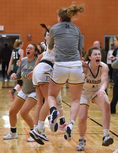 Andover defeated Wachusett 61-57 in Division 1 semifinals in girls basketball action. 3/013/2023