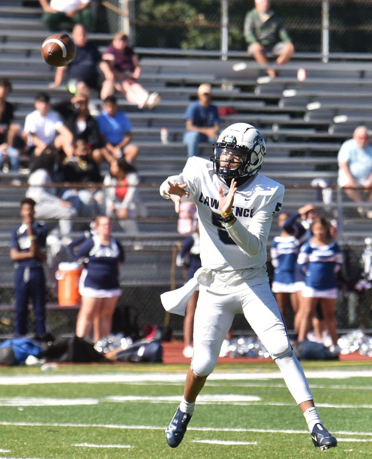 Lawrence defeated Andover 37-26 in Saturday afternoon football action.