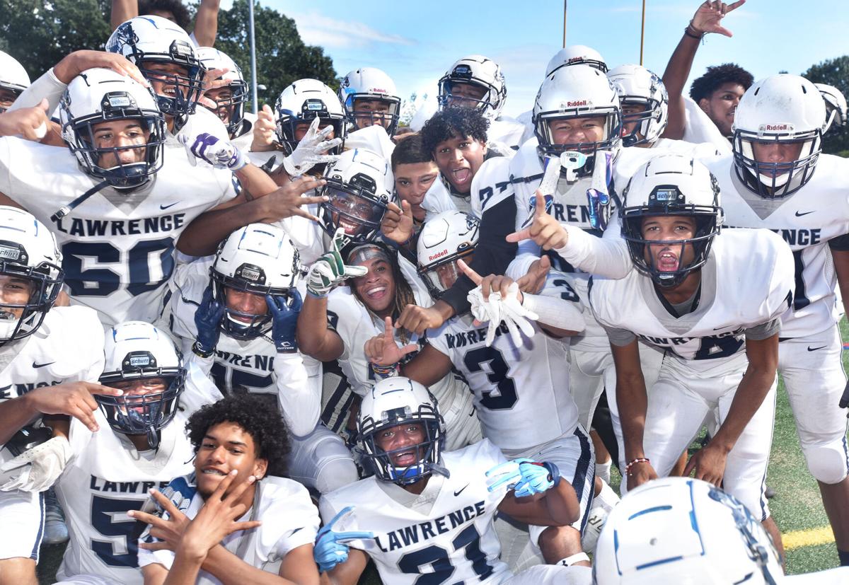 Lawrence defeated Andover 37-26 in Saturday afternoon football action.
