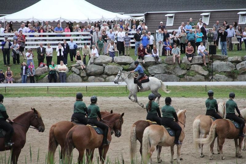Hundreds gather to remember Ironstone Farm founder Townspeople