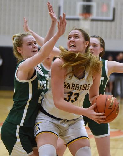 Andover defeated Wachusett 61-57 in Division 1 semifinals in girls basketball action. 3/013/2023