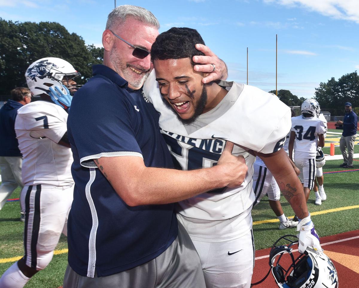 Lawrence defeated Andover 37-26 in Saturday afternoon football action.