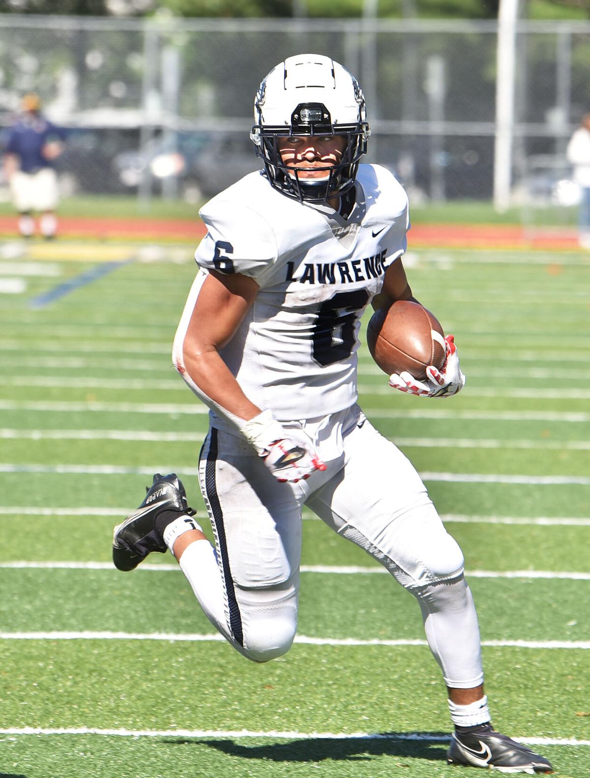 Lawrence defeated Andover 37-26 in Saturday afternoon football action.