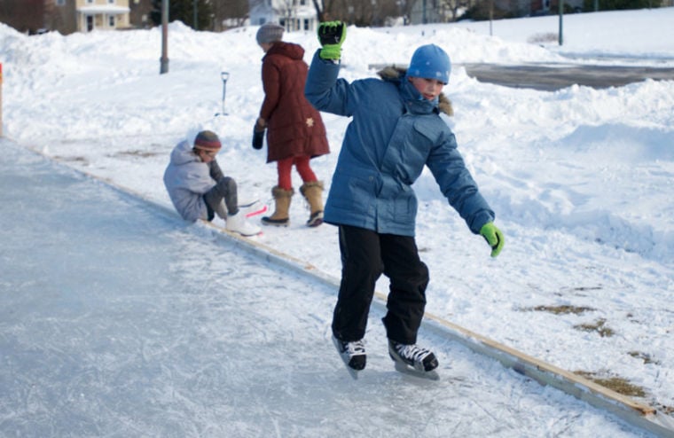 Icey Attraction Park Rink Proving Popular With Families 