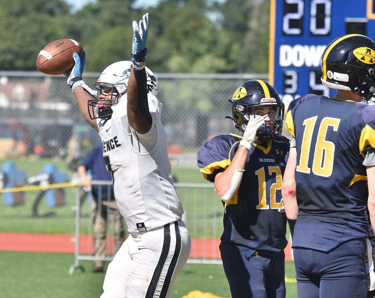 Lawrence defeated Andover 37-26 in Saturday afternoon football action.