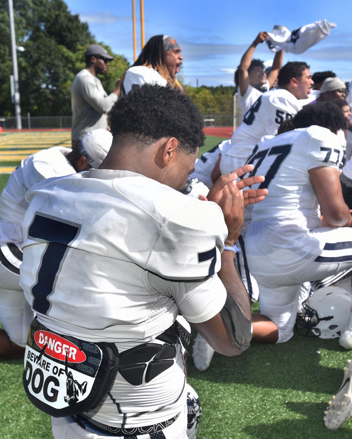 Lawrence defeated Andover 37-26 in Saturday afternoon football action.