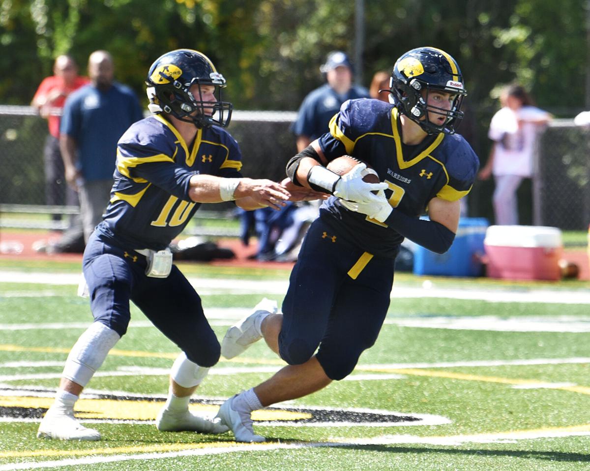 Lawrence defeated Andover 37-26 in Saturday afternoon football action.
