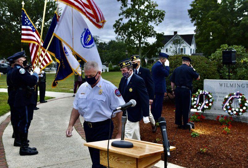 Communities Join Together For 9 11 Ceremony Local News Andovertownsman Com