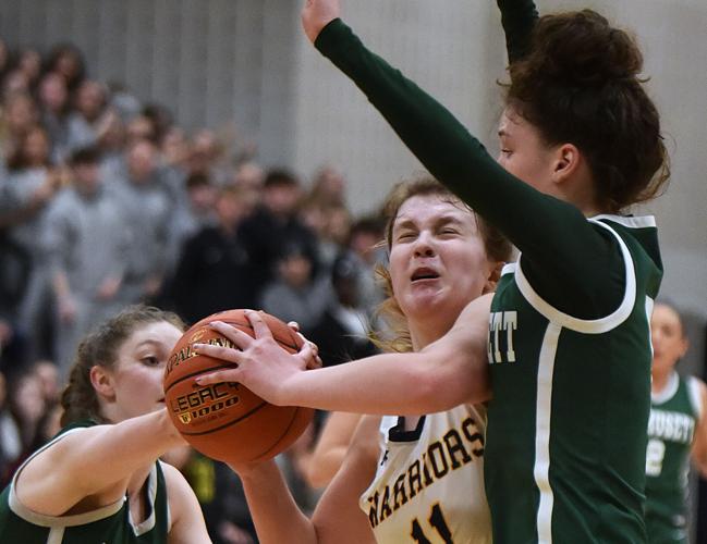 Andover defeated Wachusett 61-57 in Division 1 semifinals in girls basketball action. 3/013/2023
