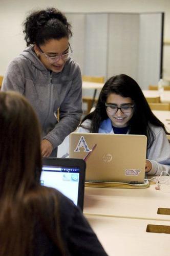 Girls Who Code Club defies male-dominated world of computer science