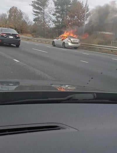 No injuries as car erupts in flames | News | andovertownsman.com