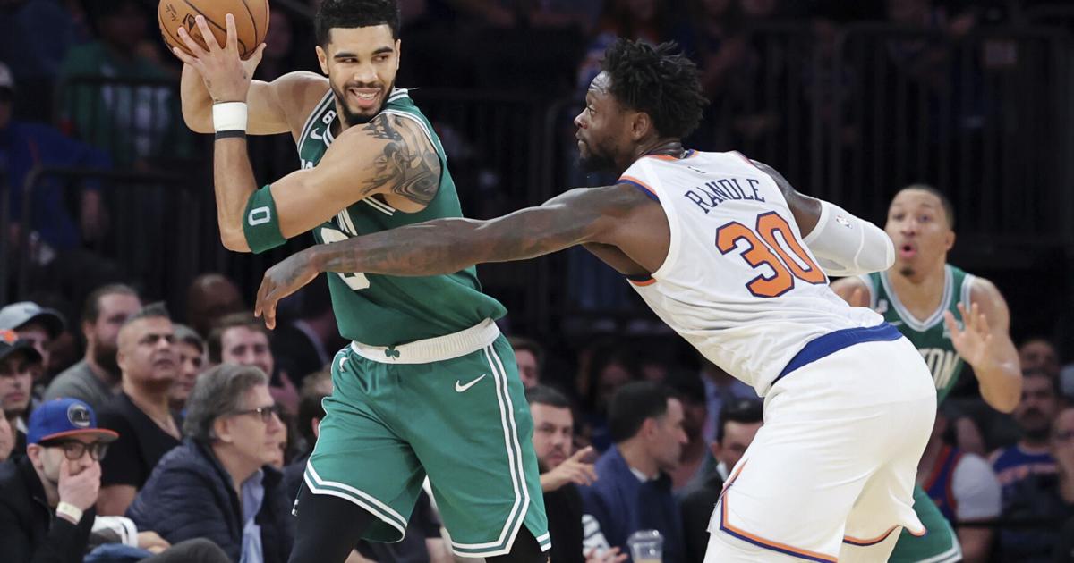 Boston Celtics set to end brief skid against New York Knicks