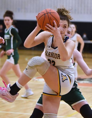 Andover defeated Wachusett 61-57 in Division 1 semifinals in girls basketball action. 3/013/2023