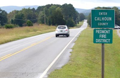 Calhoun County sign
