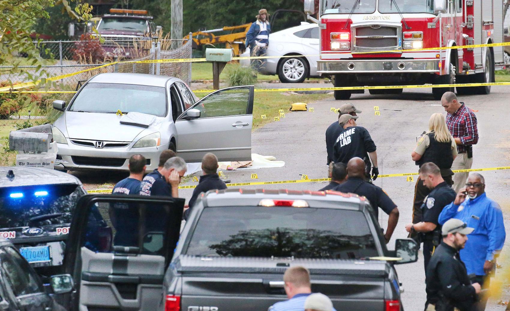 Officer shot while investigating homicide on High Street; police kill