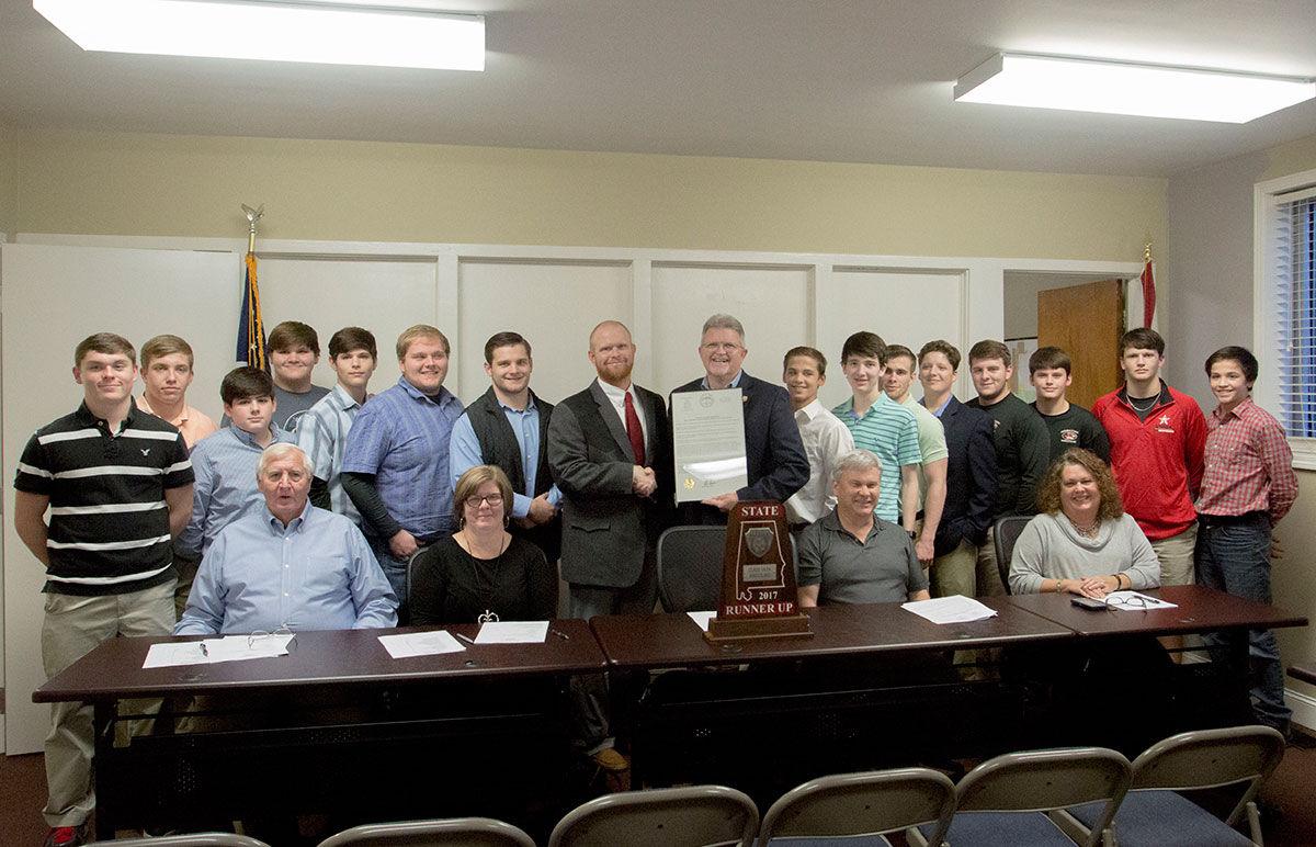 Heflin council recognizes high school wrestling team, two new police officers Cleburne County
