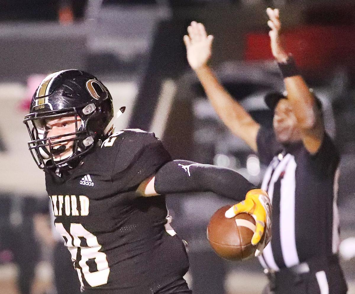 Prep Football Oxford Clinches 6a Region 6 Championship High