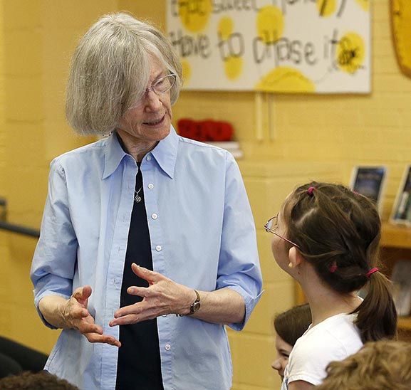 Mary Downing Hahn Visits Kitty Stone Slideshows