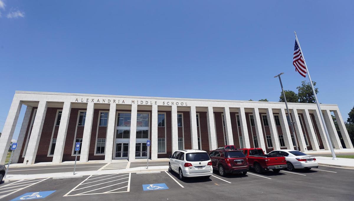 First Day of School at Alexandria Middle School Slideshows