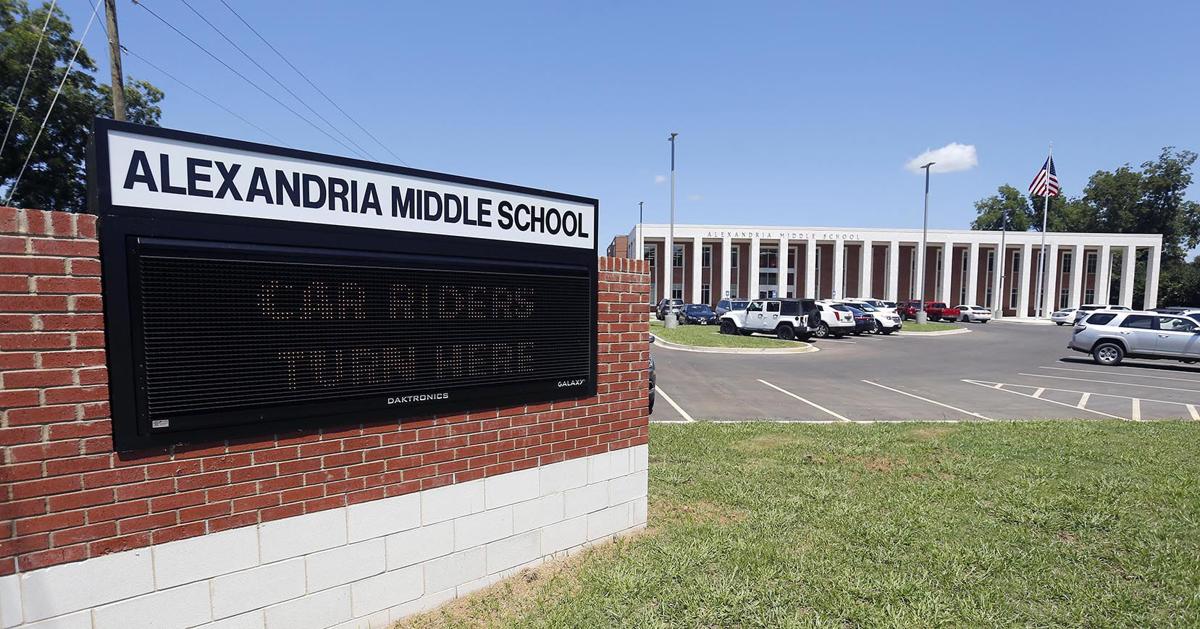 First Day of School at Alexandria Middle School Slideshows