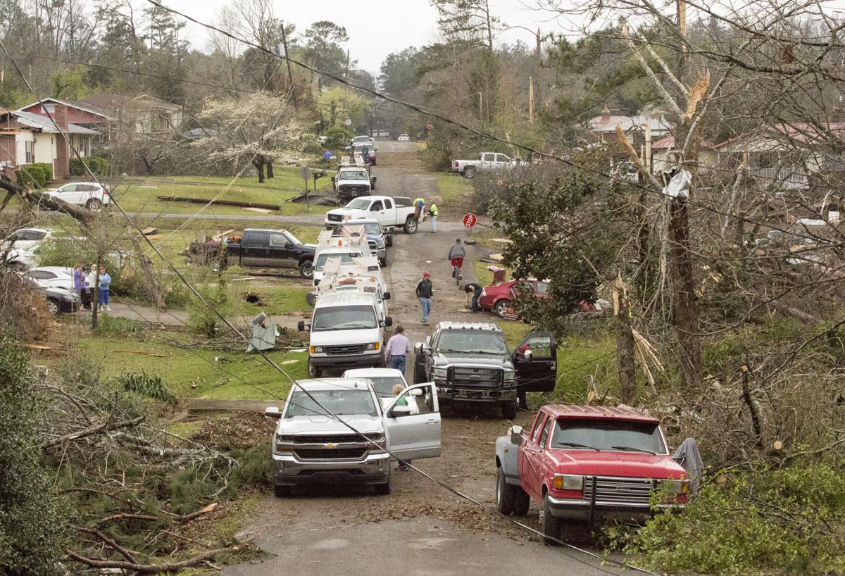 Tornado damage in Jacksonville News