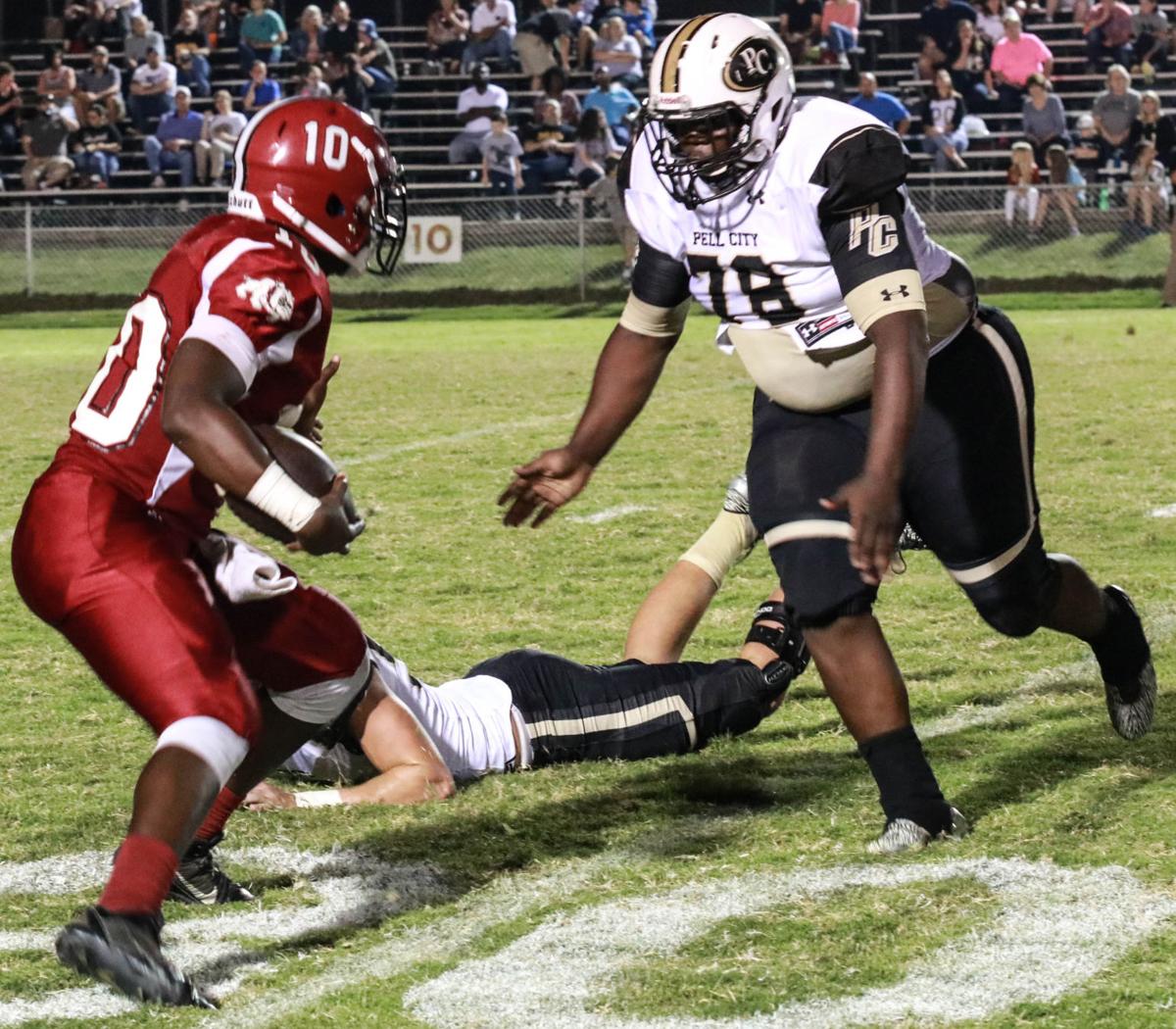 Pell City at Anniston Football Game Slideshows