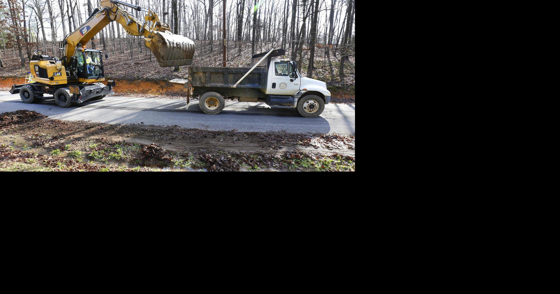 County takes postpandemic possession of chert pit property Calhoun