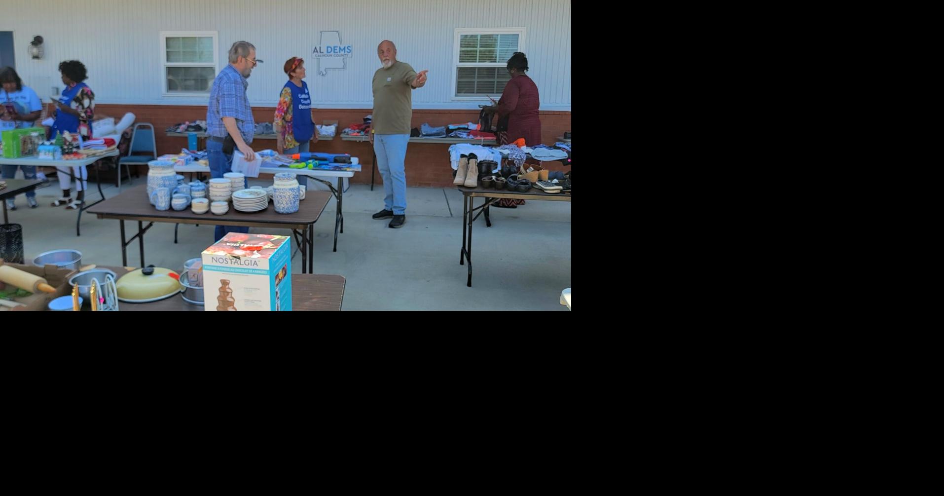 County Democratic party holds yard sale Anniston