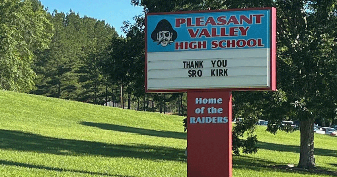 Man arrested after chase leads to near incident at Pleasant Valley High