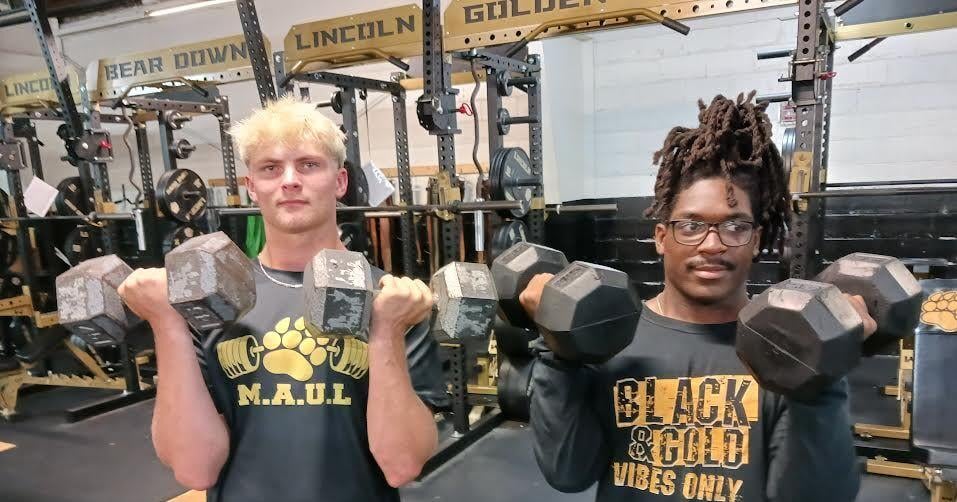Only the strong  Golden Bears find their weight lifting passion