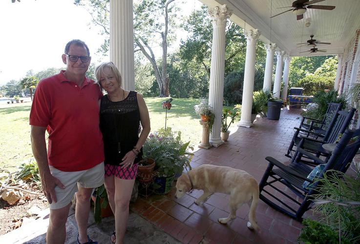 FAMILY FARM At the mountaintop home of Ann and Clayton Angell, roots