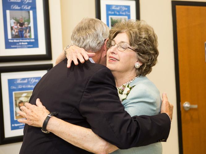 Donna Dickey honored for 40 years of service to Comer library board